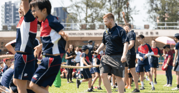 Competitive games at ý HK Sports Day